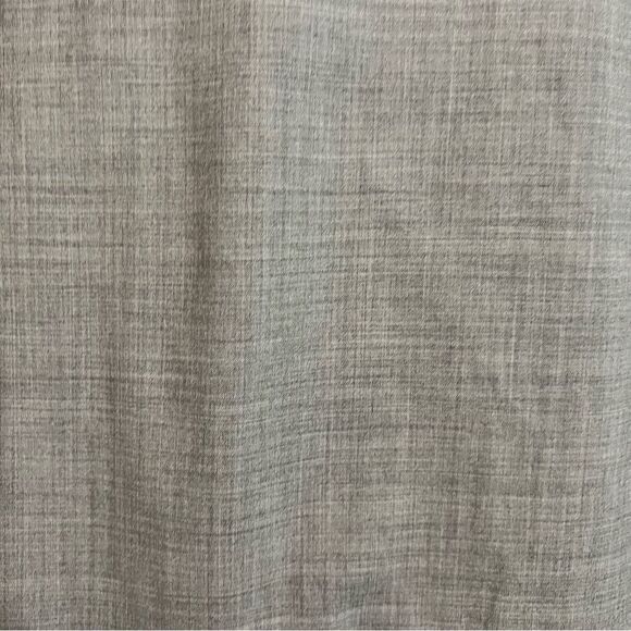 Banana Republic grey wool blend short sleeve dress - Picture 10 of 11